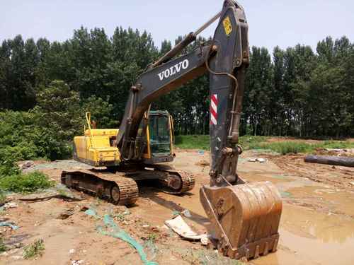 陕西出售转让二手7800小时2009年沃尔沃EC210BLC挖掘机