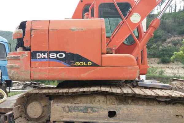 陕西出售转让二手2900小时2011年斗山DH80GOLD挖掘机