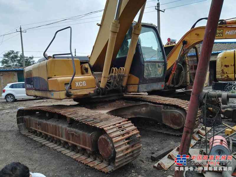 陕西出售转让二手8000小时2006年徐挖XCG220LC挖掘机