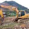 云南出售转让二手9860小时2008年现代R225LC挖掘机