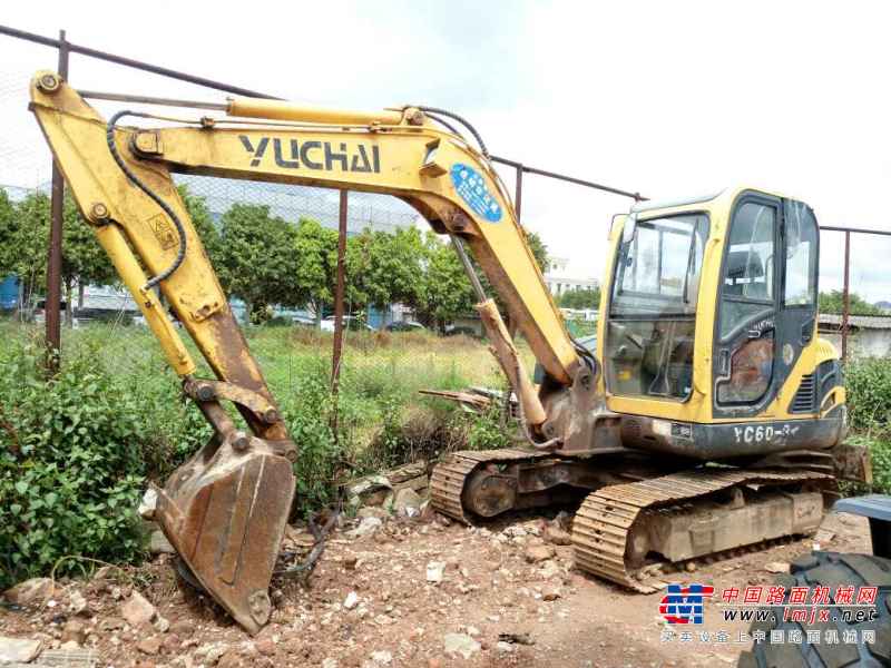 云南出售转让二手7261小时2011年玉柴YC60挖掘机