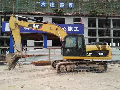 陕西出售转让二手3700小时2012年卡特彼勒320DGC挖掘机