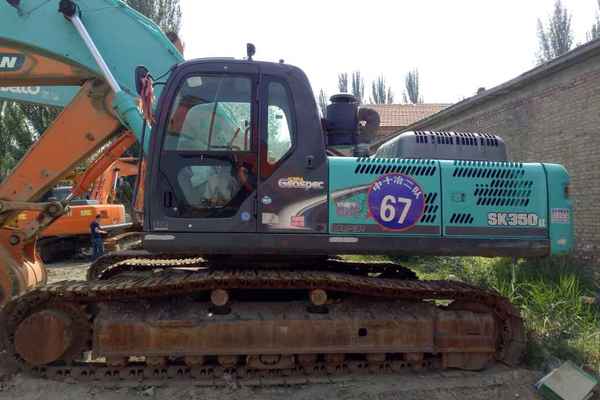 山西出售转让二手7120小时2009年神钢SK350LC挖掘机