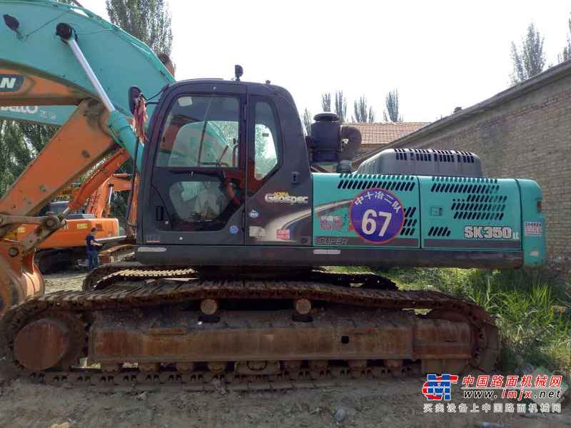 山西出售转让二手7120小时2009年神钢SK350LC挖掘机