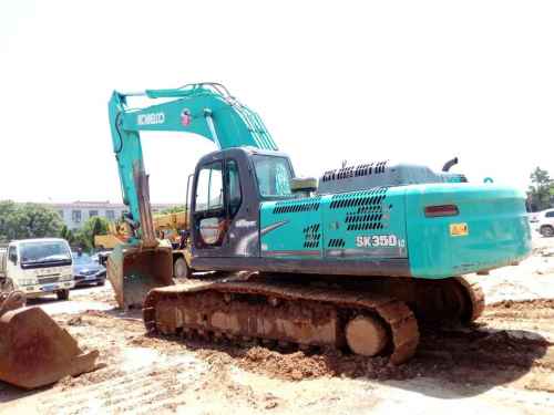 江西出售转让二手6742小时2009年神钢SK350LC挖掘机