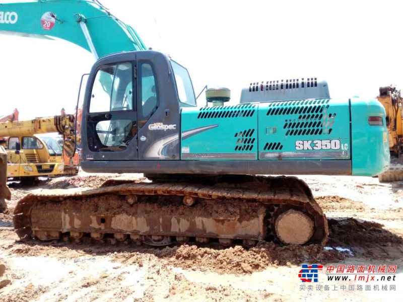 江西出售转让二手6742小时2009年神钢SK350LC挖掘机