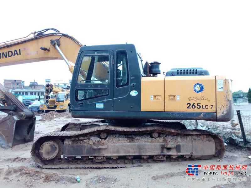 江西出售转让二手4646小时2008年现代R265LC挖掘机
