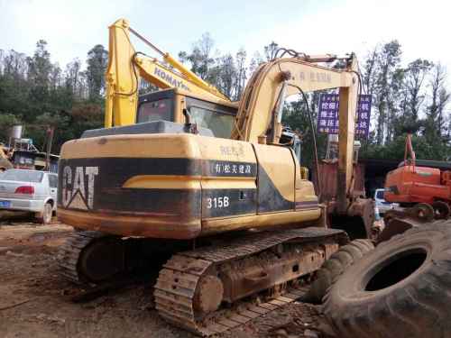云南出售转让二手15000小时2002年卡特彼勒312B挖掘机