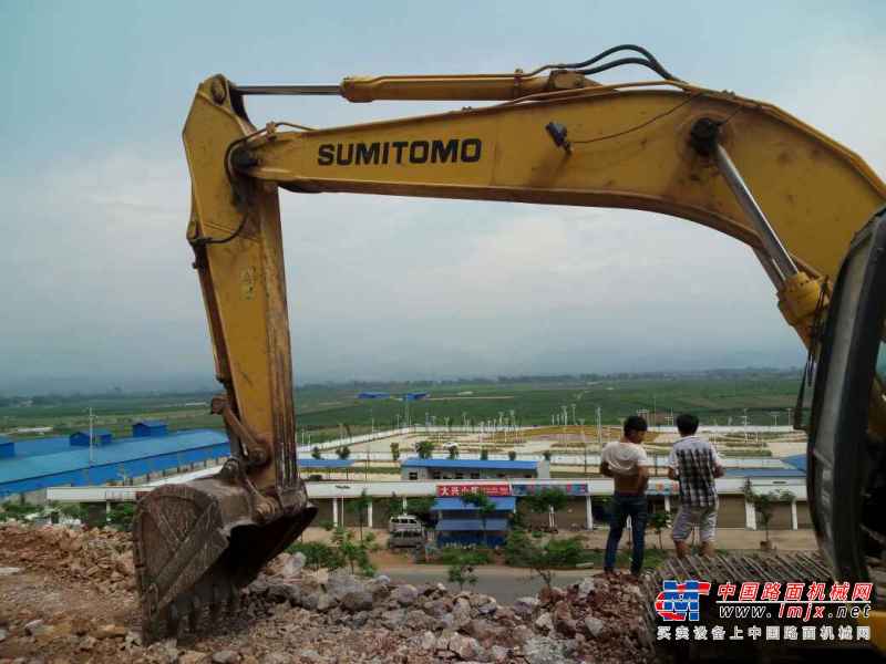 云南出售转让二手6285小时2008年住友SH210挖掘机