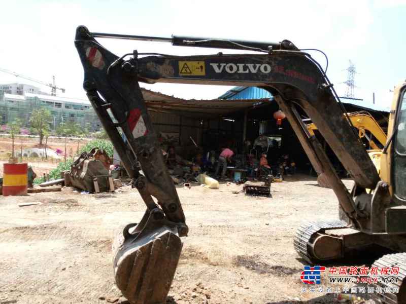 云南出售转让二手7734小时2010年沃尔沃EC55B挖掘机