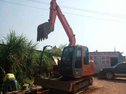 云南出售转让二手1145小时2012年日立ZX70挖掘机