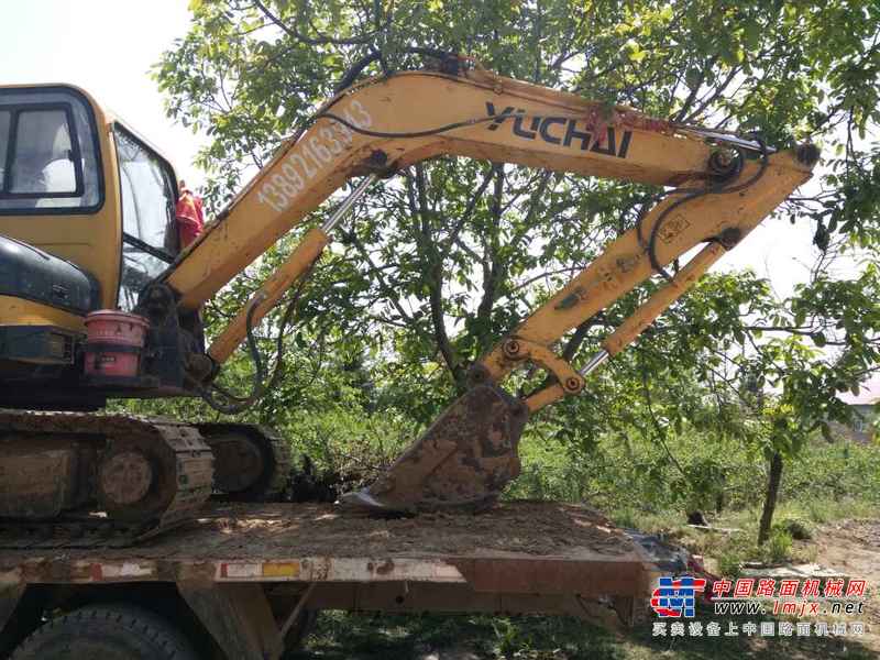 陕西出售转让二手3500小时2012年玉柴YC60挖掘机