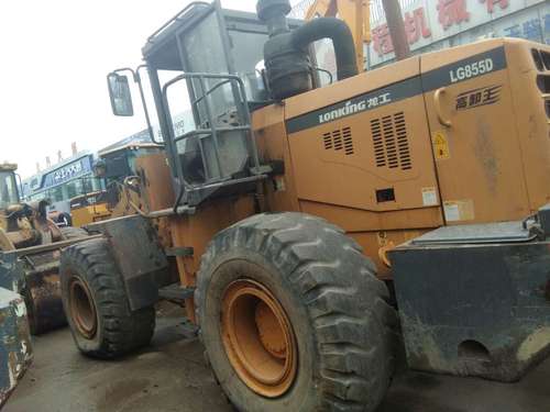 河北出售转让二手6800小时2010年龙工LG855装载机