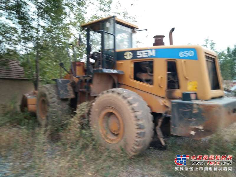 山东出售转让二手4500小时2010年山工SEM650装载机