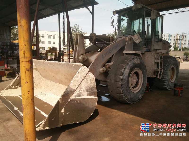 山东出售转让二手6500小时2007年柳工CLG855装载机