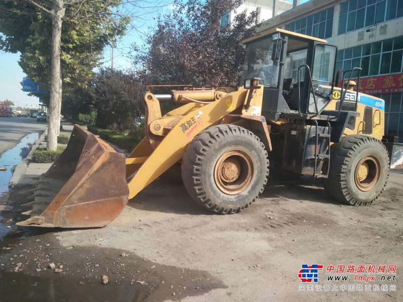 山东出售转让二手7500小时2008年山工SEM650装载机
