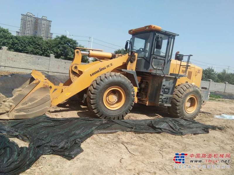 河北出售转让二手3600小时2015年龙工LG855D装载机