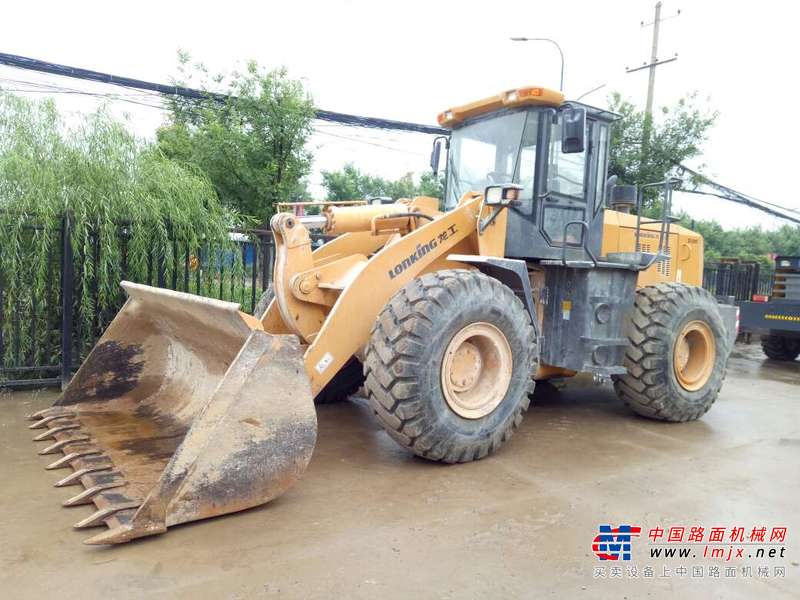 陕西出售转让二手3100小时2014年龙工ZL50C装载机