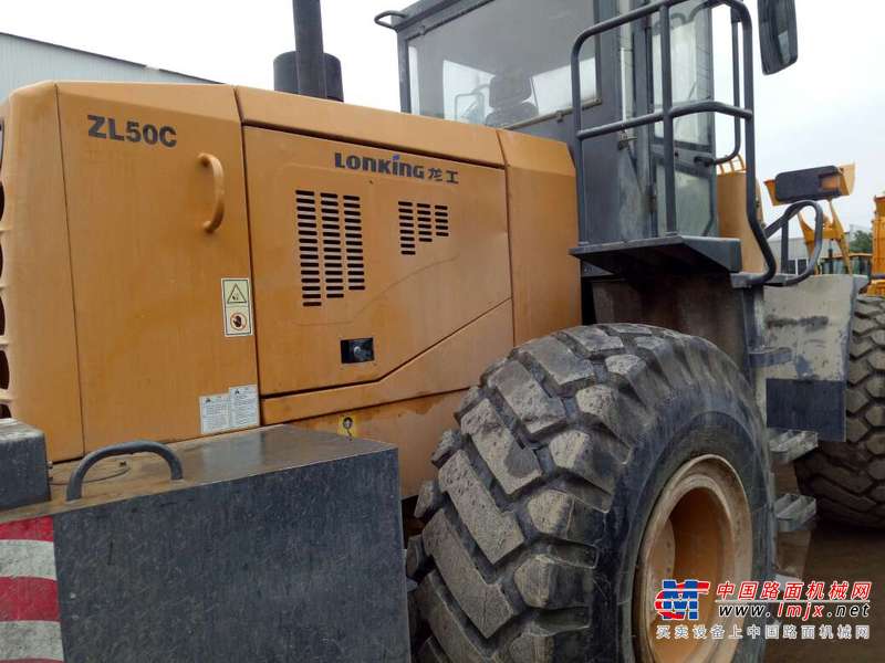 陕西出售转让二手3100小时2014年龙工ZL50C装载机