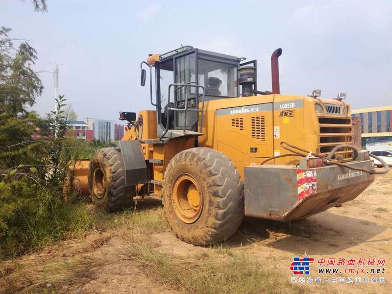 山东出售转让二手5200小时2010年龙工LG855B装载机