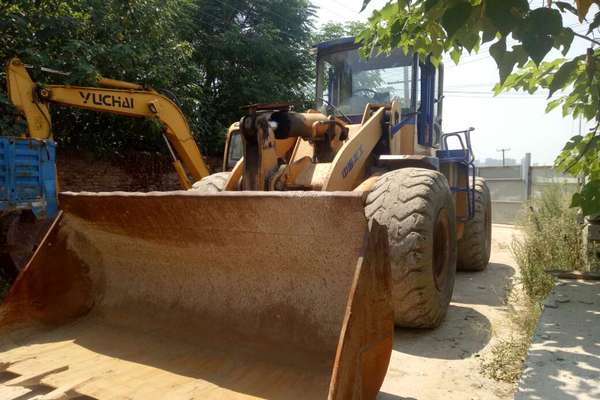 陕西出售转让二手4300小时2008年龙工LG855装载机
