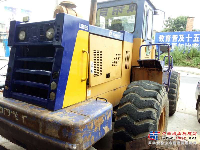贵州出售转让二手3500小时2010年龙工LG855装载机