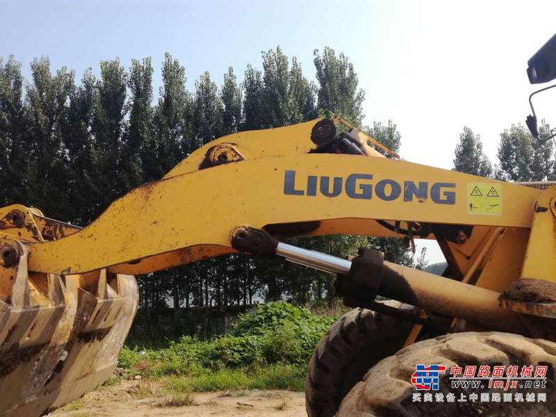 山东出售转让二手4800小时2009年柳工CLG855装载机