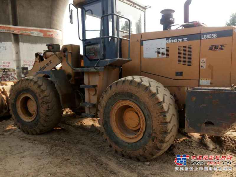 河北出售转让二手9000小时2011年龙工LG855B装载机