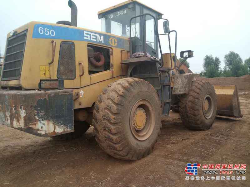 山东出售转让二手3000小时2008年山工SEM650装载机