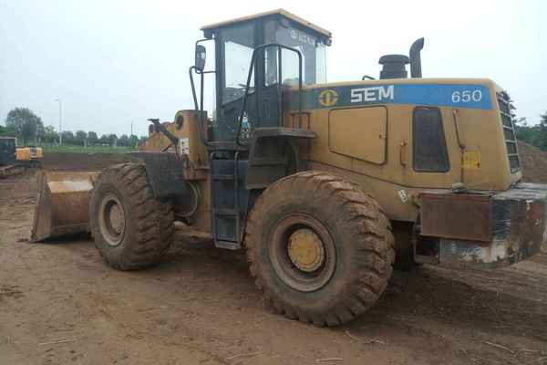 山东出售转让二手3000小时2008年山工SEM650装载机