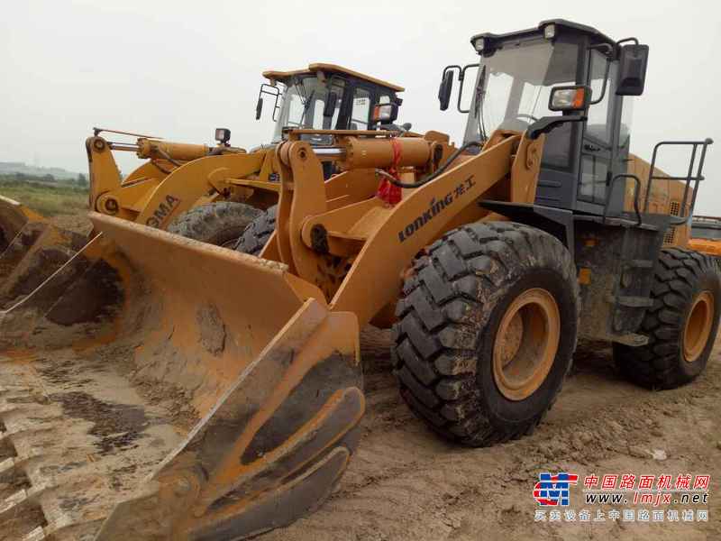 陕西出售转让二手350小时2017年龙工ZL50NC装载机