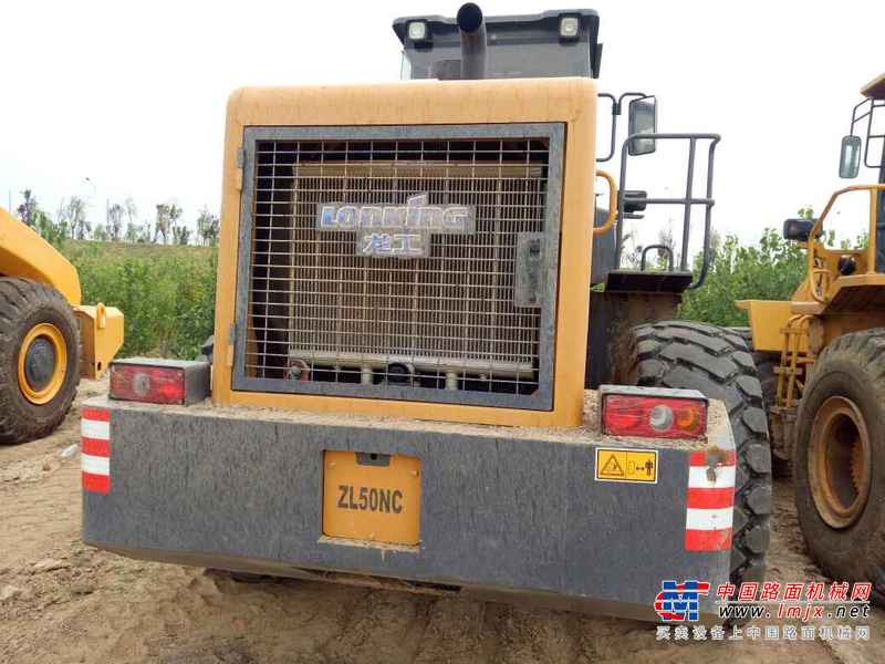 陕西出售转让二手350小时2017年龙工ZL50NC装载机