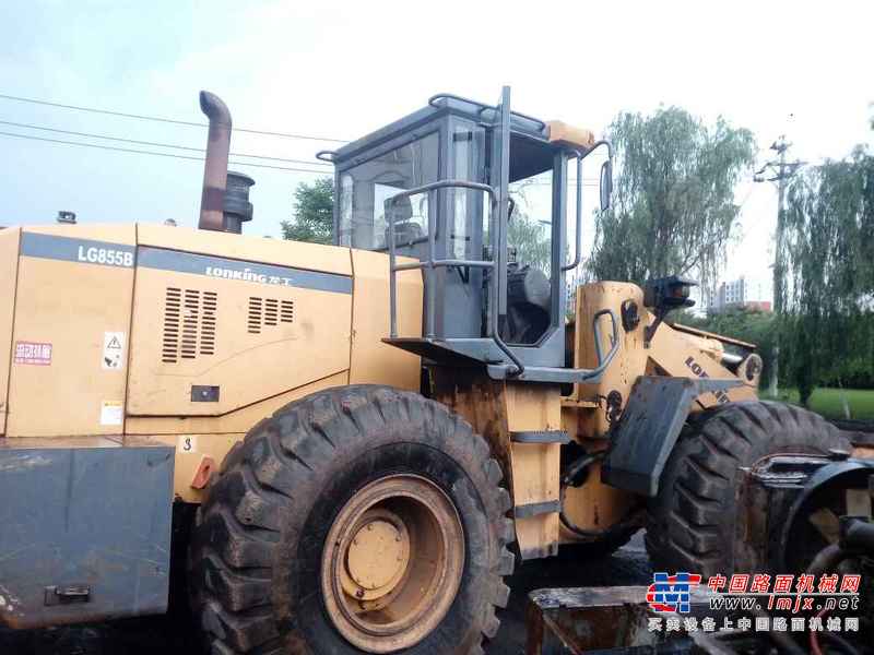 山西出售转让二手3900小时2009年龙工LG855B装载机