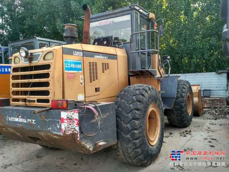 河北出售转让二手9000小时2009年龙工LG855B装载机