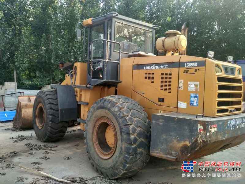 河北出售转让二手7700小时2010年龙工LG855B装载机