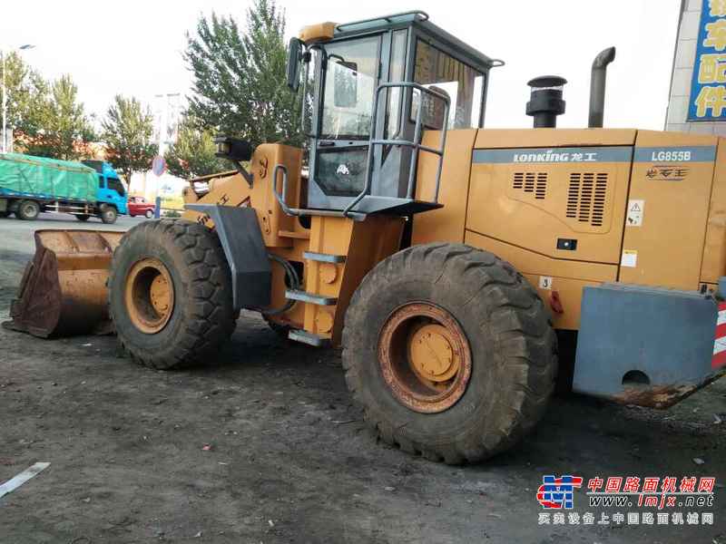 辽宁出售转让二手3500小时2011年龙工LG855B装载机
