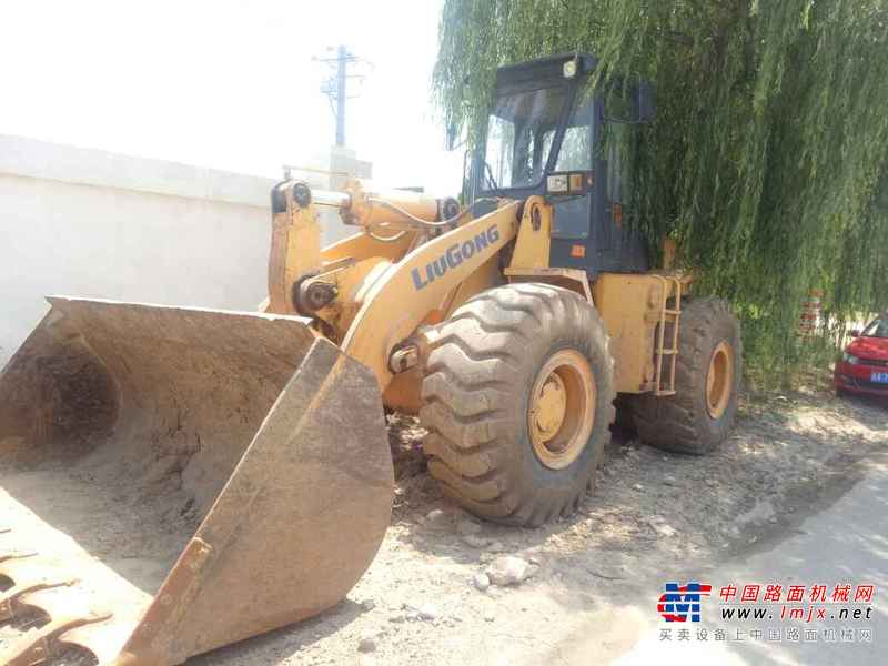 陕西出售转让二手980小时2010年柳工CLG855装载机