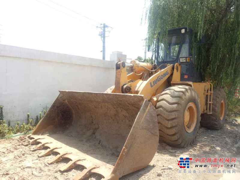 陕西出售转让二手980小时2010年柳工CLG855装载机