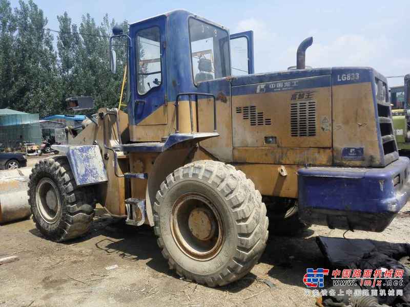 辽宁出售转让二手9000小时2010年龙工LG833装载机