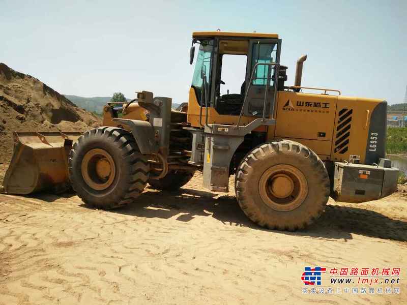 辽宁出售转让二手800小时2010年临工LG953装载机