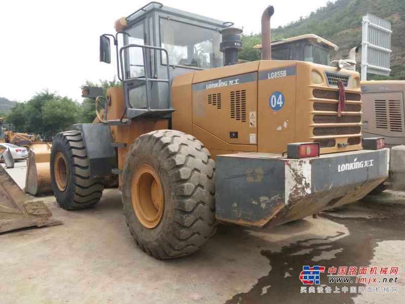 陕西出售转让二手6000小时2010年龙工LG855B装载机