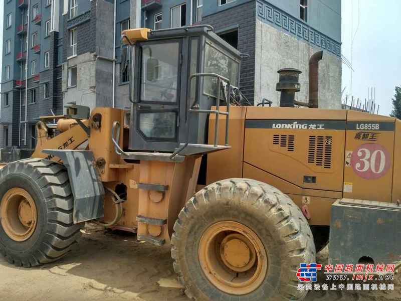 河北出售转让二手4000小时2010年龙工LG855B装载机