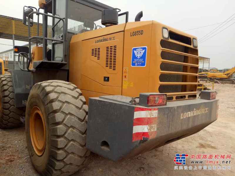 陕西出售转让二手1800小时2011年龙工LG855D装载机