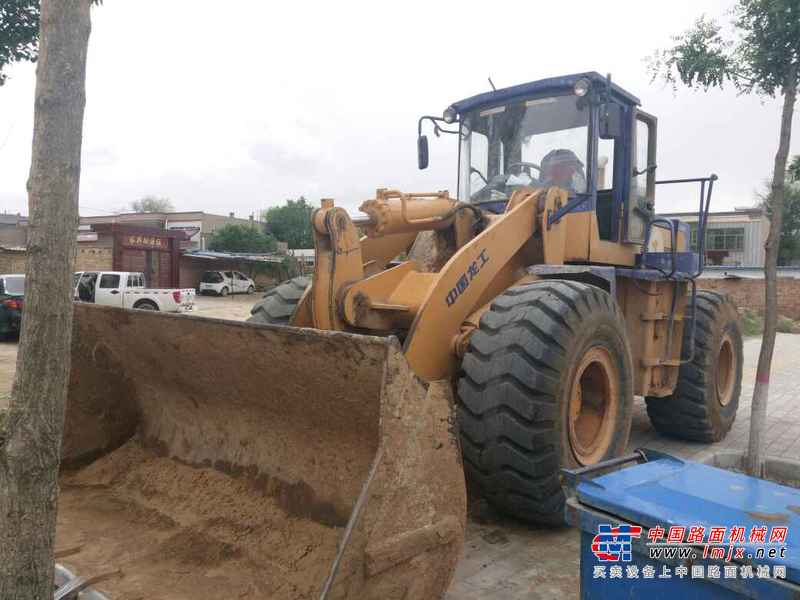 陕西出售转让二手9000小时2007年龙工LG855装载机