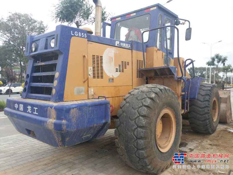 陕西出售转让二手9000小时2007年龙工LG855装载机