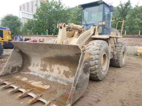 陕西出售转让二手6000小时2007年柳工CLG856装载机