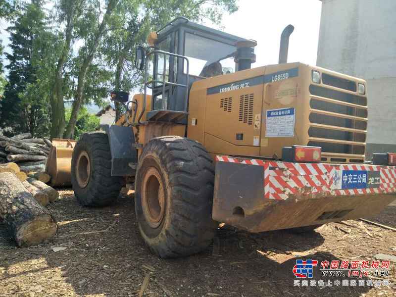 云南出售转让二手12000小时2012年龙工LG855D装载机