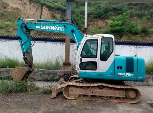 山西出售转让二手2700小时2012年山河智能SWE90N9挖掘机