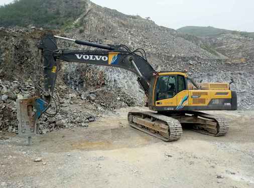 山西出售转让二手1700小时2013年沃尔沃EC380DL挖掘机
