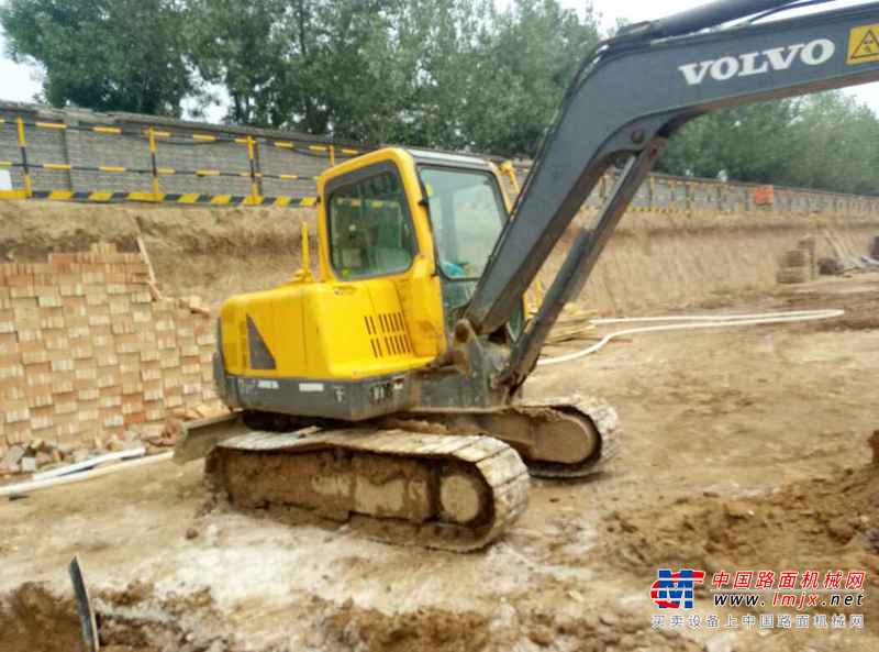 山西出售转让二手7000小时2010年沃尔沃EC55B挖掘机